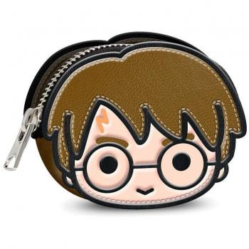 Monedero Harry Potter Chibi Diseño Caricatura Karactermania Marrón