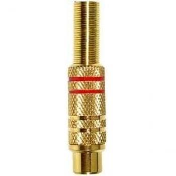 BOLSA (25 UND) RCA HEMBRA ROJO DORADO