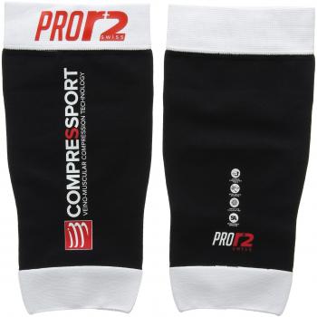 COMPRESSPORT Wadensleeves Pro Racing Calf R2 Swiss Pantorrillera, Unisex, Negro, 2