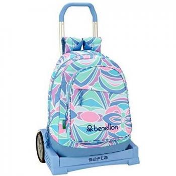Benetton Arcobaleno Oficial Mochila Espalda Ergonómica Con Carro Safta Evolution