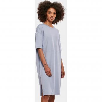 Urban Classics Ladies Organic Cotton Oversized Slit Tee Dress