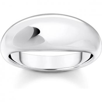 Thomas Sabo Timeless Sterling Silver Women's Ring TR2472-001-21 Size 54