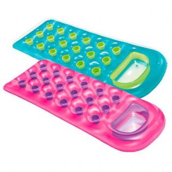 Colchón inflable con ventana 188 x 71 cm, disponible en dos colores INTEK