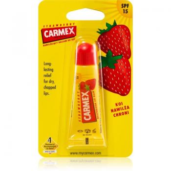 Carmex Strawberry Lip Balm Squeeze Tube SPF 15 10 g