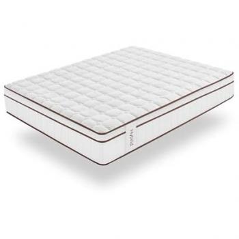 Colchón Hybrid Blanco 30 cm - Muelles Ensacados - Multizonas de Confort - Independencia de Lechos - 140 x 190 cm