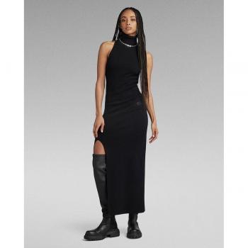 Vestido Largo Sin Mangas NY RAW de Mujer - Negro Slim G-Star Raw