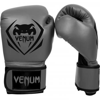 Venum Contender - Guantes de boxeo,  color Gris, talla 16 oz