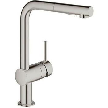 Grohe Minta - Grifo de cocina 1/2, color supersteel