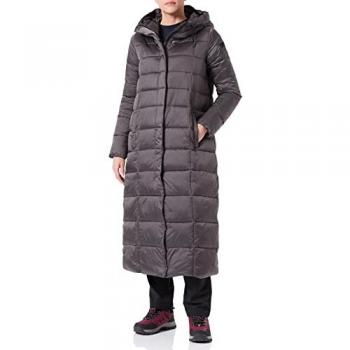 CMP Women's Regular Fit Down Jacket with Fixed Hood - Gray - Size 40