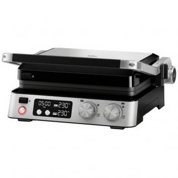 Braun Multi Grill 7 CG7040 - Parrilla eléctrica digital 3 en 1 con doble placa independiente de 2000 W