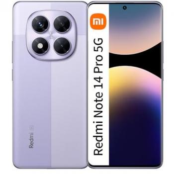 Smartphone Xiaomi Redmi Note 14 Pro 5G Púrpura 8GB/256GB 6.67 con NFC