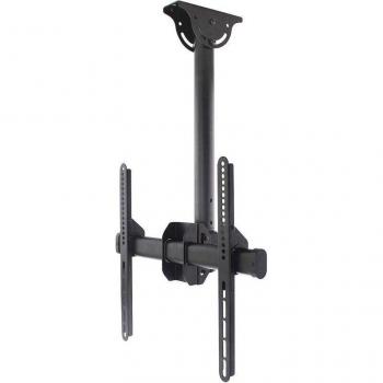 Holmios Soporte de Techo para TV 32-55 con Sistema de Anclaje Universal y Altura Regulable