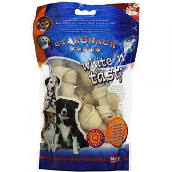 Hueso Masticable Anudado Nobby Pet White'n Tasty 15 Unidades 160 g