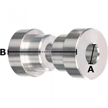 Espaciadores de amortiguador Manitou 12.5 x 8.0 x 28.2 mm