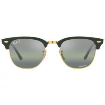 Ray-Ban RB3016/S Clubmaster Polarized 1368G4 Men's Sunglasses Green Size 51