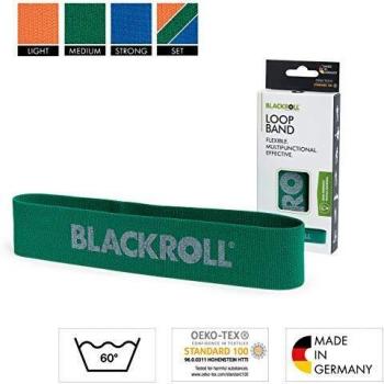 BLACKROLL® Medium Resistance Loop Band (Green)