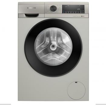 Lavadora de Carga Frontal Siemens iQ500 10 kg 1600 rpm Clase A Inox Silver