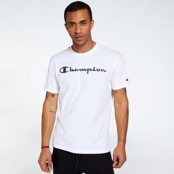 Camiseta Champion Crewneck Blanco Hombre