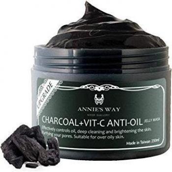 Annie's Way - Charcoal and Vitamin C Pore Care Anti-Oil Jelly Mask