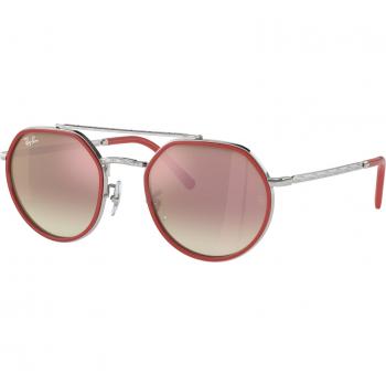 Ray-Ban RB3765 003/7O Men's Geometric Silver Sunglasses Size 53
