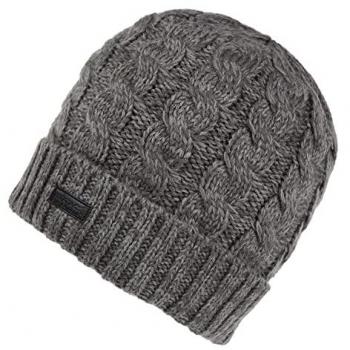 Regatta Harrell III Fleece-Lined Knit Beanie Hat - Grey