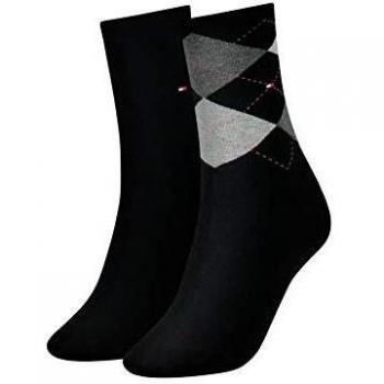Tommy Hilfiger 443016001 - Calcetines Para Mujer, Negro