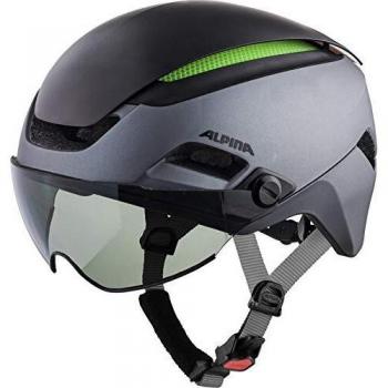 Alpina Altona VM Casco de Bicicleta, Unisex-Adult, Charcoal-Anthracite, 52-57