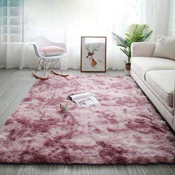 Shaggy Alfombra para El Salón, Modernas Antideslizante Super Suave Pelo Largo Fluffy Alfombra Modernas Alfombra Pelo Adecuado para Salón Dormitorio