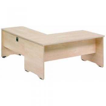 Rocada 2102AA01 - Mesa de trabajo en L, madera de haya