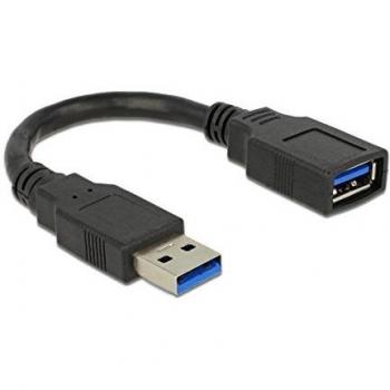 DeLOCK 82776 - Cable USB de 15 cm, Negro