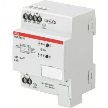 ABB Premium DALI Gateway 2-Channel Interface for KNX Bus System DG/S2.64.5.1