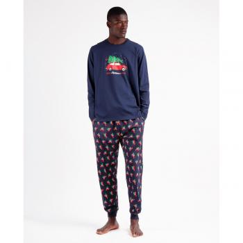 Pijama Manga Larga Xmas Tree marino Admas