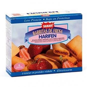 Barritas de Fresa Harifen 125g
