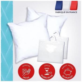 Almohada DODO Blanco 60 x 60 cm 2 Unidades