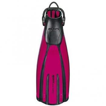 Mares Avanti Quattro + - Aletas con Correa Unisex, Color Rojo, Talla XL