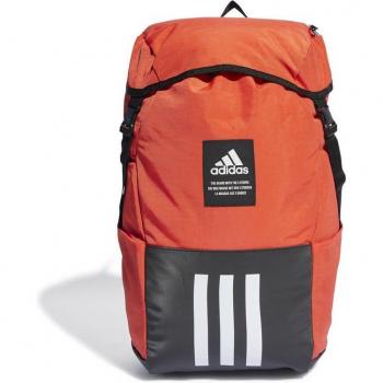 Mochila Adidas 4ATHLTS Camper Backpack Training 27.5 Litros Poliéster Resistente Naranja/Negro ADIR9775_NRJNG