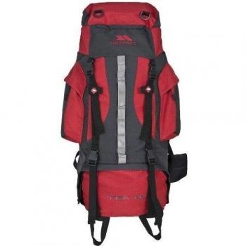Trespass Rucksack Trek 66 - Mochila, Color Rojo