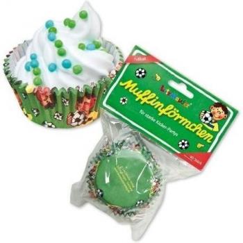 40 cake cases Football-Fritz Flanke Lutz Mauder 11153// Children's Birthday Party Cake Muffin Moulds