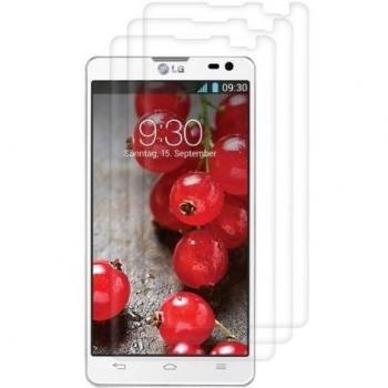 3x kwmobile Lámina protectora de pantalla para LG Optimus L9 II D605 TRANSPARENTE - Calidad superior
