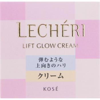 Kose Lecheri Lift Glow Cream 40g - Radiance-Boosting Anti-Aging Moisturizer