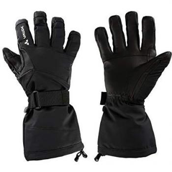 Vaude Guantes Back Bowl II Negro, Unisex Adulto, Tamaño 8