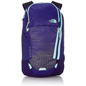 The North Face W Pinyon - Mochila , color morado / verde, talla única