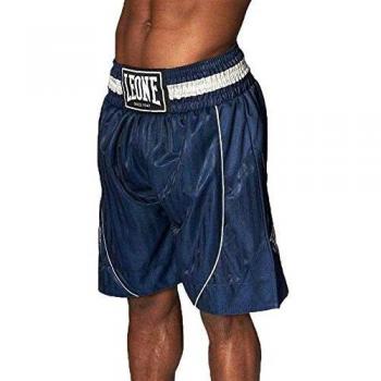 Leone 1947 Pantalones Cortos de Boxeo Azul, S