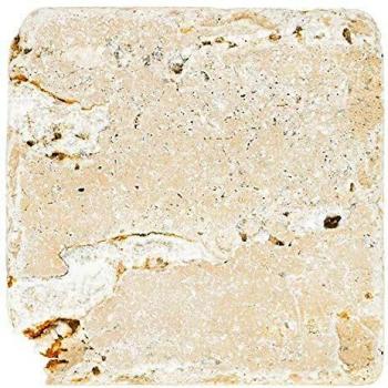 Puremetics Premium Travertine Soap Dish - Natural Stone Design