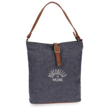 Pepe Jeans Porto Bolso Bandolera, 31 cm, 13.39 litros, Azul