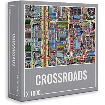 Cloudberries Crossroads –Desafiante Rompecabezas de un Desafiante y Hermoso Mapa Callejero para Adultos