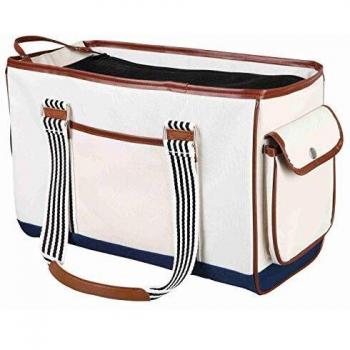 Trixie Elisa Dog Carrier, 20 x 26 x 41 cm, White