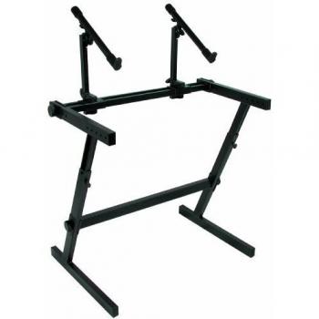Quik-Lok Z/726 Double Tier Height Adjustable Z-Style Keyboard Stand