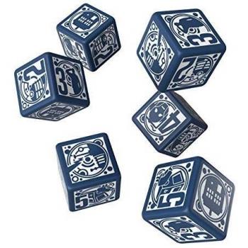 Q Workshop Doctor Who RPG Dice Set 6 x D6 Deluxe