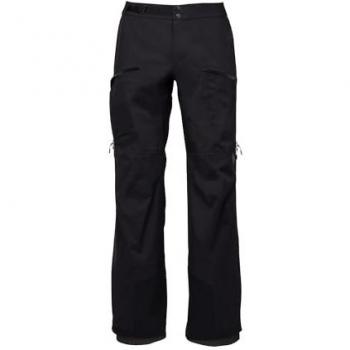Black Diamond Men's Recon LT Stretch Waterproof Breathable Ski Pants - Black, Large
